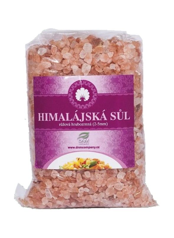 DNM Himalájská sůl růžová hrubozrnná (2-5mm) 500 g