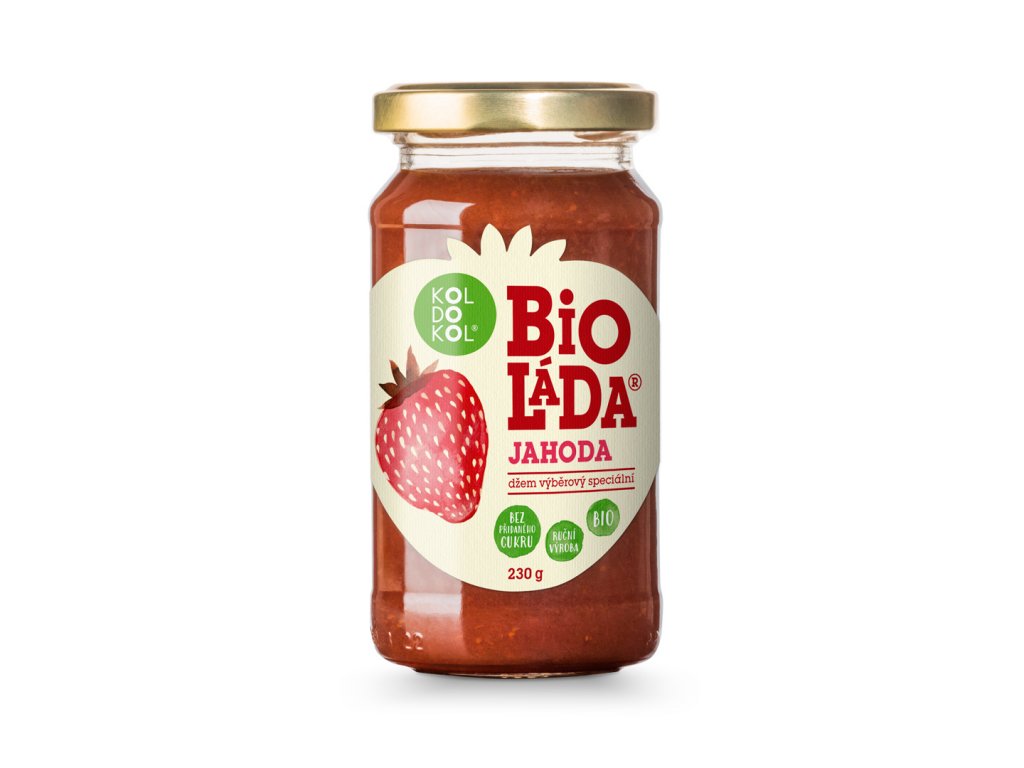 Koldokol BIO Bioláda jahoda 230 g