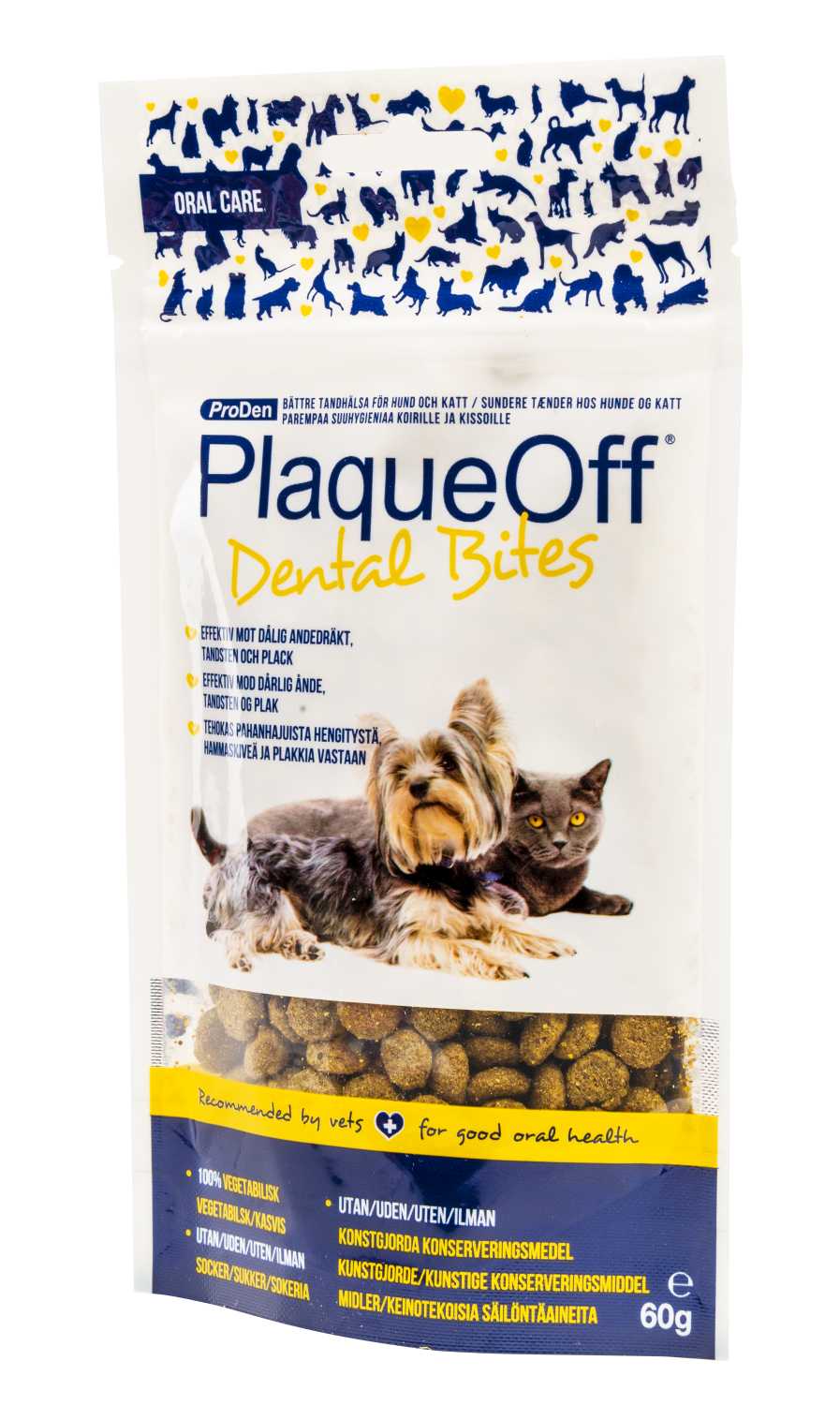PlaqueOff™ Dental Bites 60 g