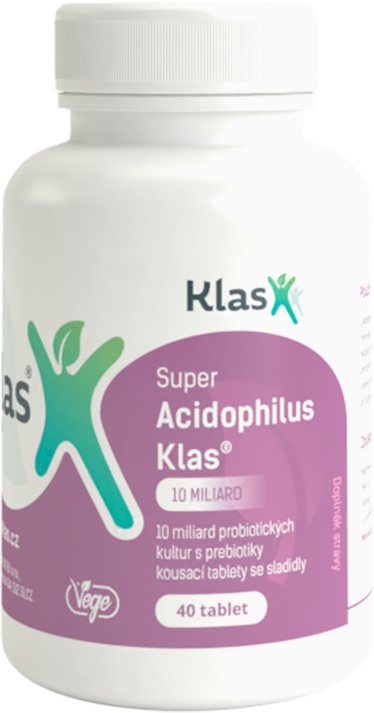 Klas Super Acidophilus plus 10 miliard 40 tbl.