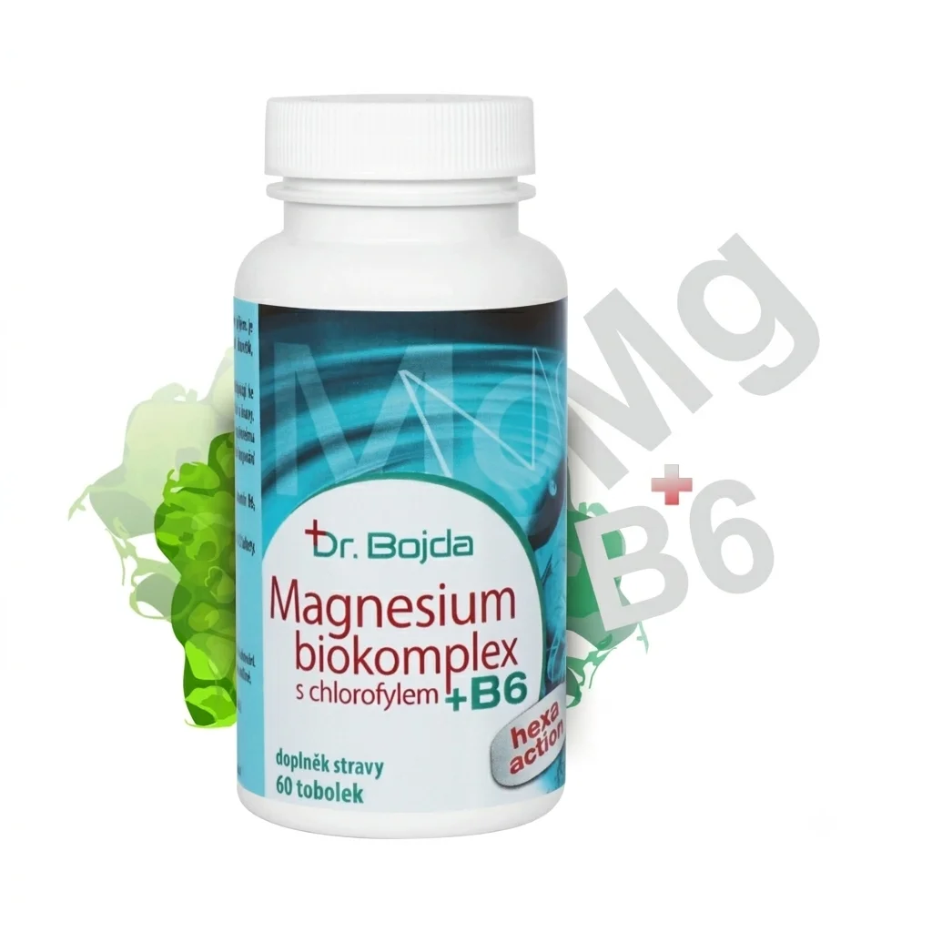 Dr. Bojda Magnesium Biokomplex HEXA + B6 60 tob.