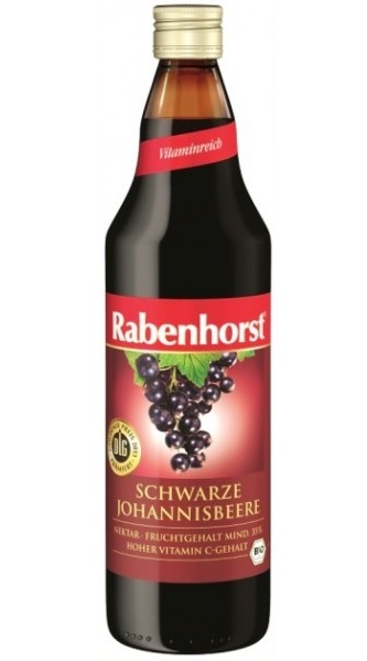 Rabenhorst BIO Šťáva z černého rybízu 750 ml