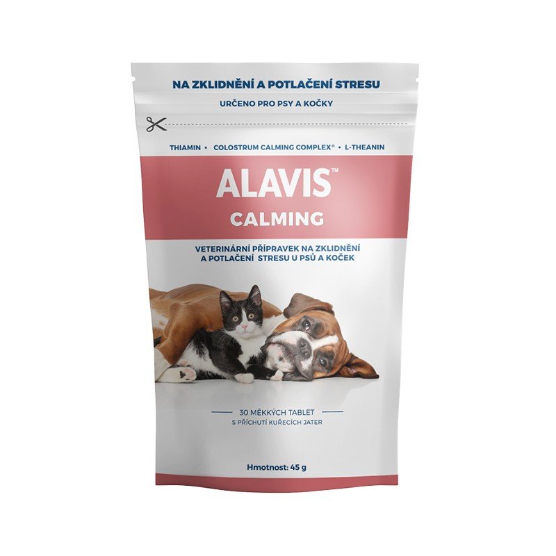 ALAVIS™ Calming pro psy a kočky 45 g 30 tbl.