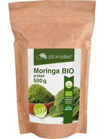 ZdravýDen® BIO Moringa prášek Raw Balení: 500 g