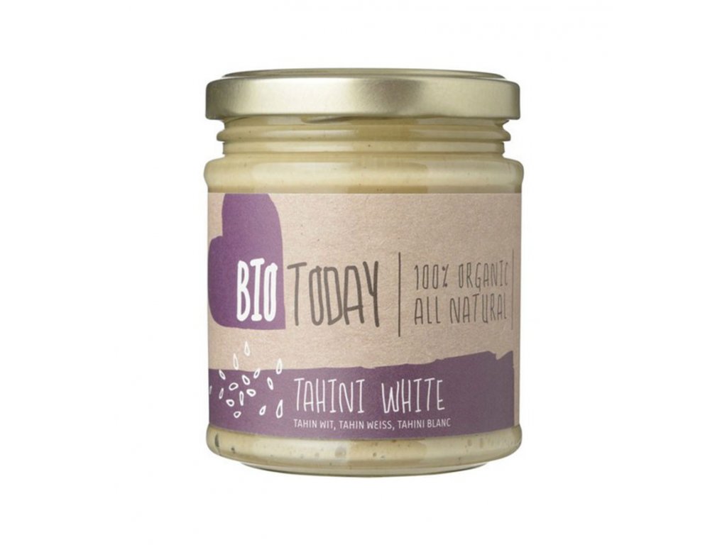 BioToday BIO Tahini (sezamová pasta) bílé 170 g