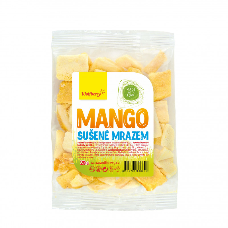 Wolfberry Mango sušené mrazem 20 g