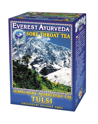 Everest Ayurveda TULSI - čaj na nachlazení a krční oblast 100 g