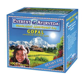 Everest Ayurveda GOPAL - dětský čaj při nachlazení 100 g