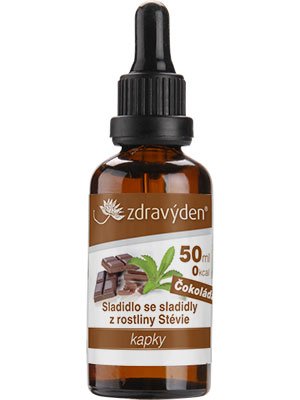 ZdravýDen® Stévie kapky 50 ml Příchuť: Čokoláda