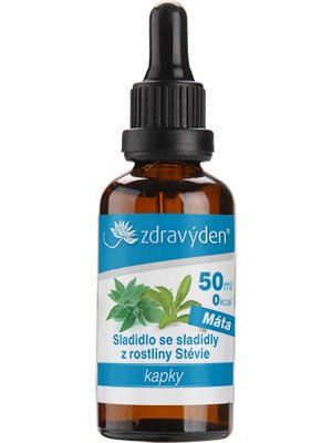 ZdravýDen® Stévie kapky 50 ml Příchuť: Máta