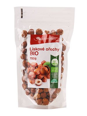 ZdravýDen® BIO Lískové ořechy Balení: 150 g