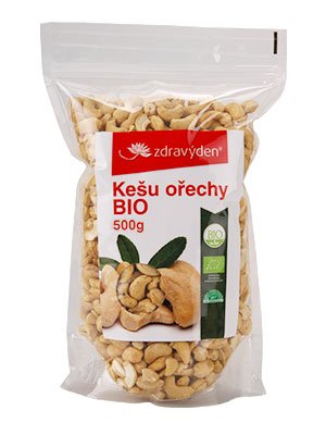 ZdravýDen® BIO Kešu ořechy Balení: 500 g