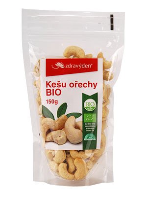 ZdravýDen® BIO Kešu ořechy Balení: 150 g