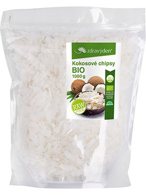 ZdravýDen® BIO Kokosové chipsy RAW Balení: 1000 g