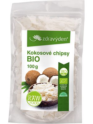 ZdravýDen® BIO Kokosové chipsy RAW Balení: 100 g