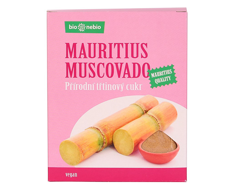 BioNebio BIO Muscovado přírodní třtinový cukr 400 g