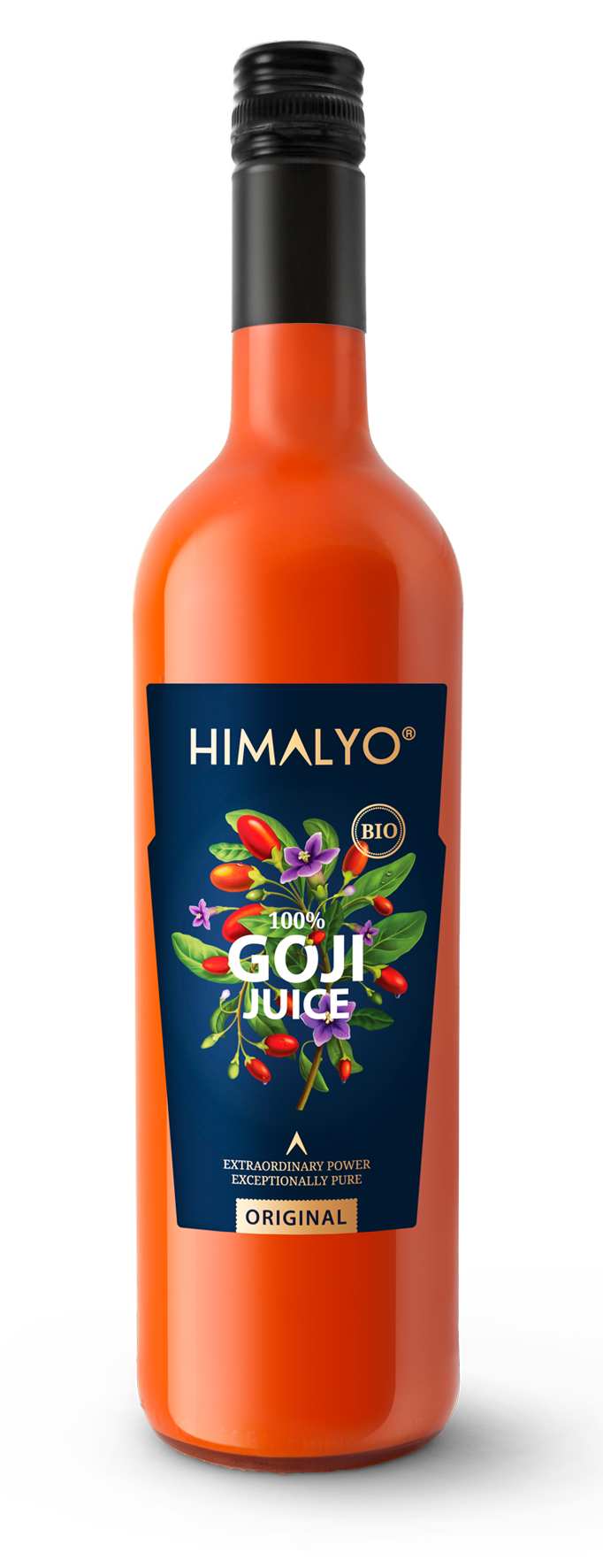 Himalyo BIO Goji Juice 100% (šťáva z plodů kustovnice čínské) 750 ml