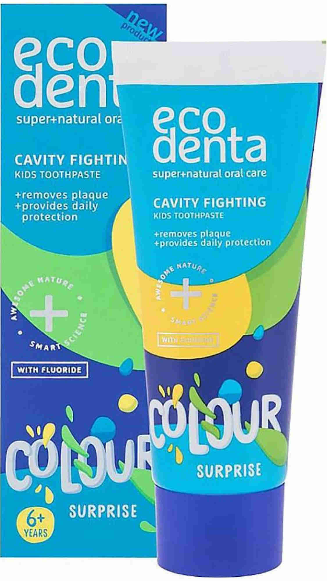 Ecodenta Barevná zubní pasta pro děti Cavity Fighting (Kids Toothpaste) 75 ml