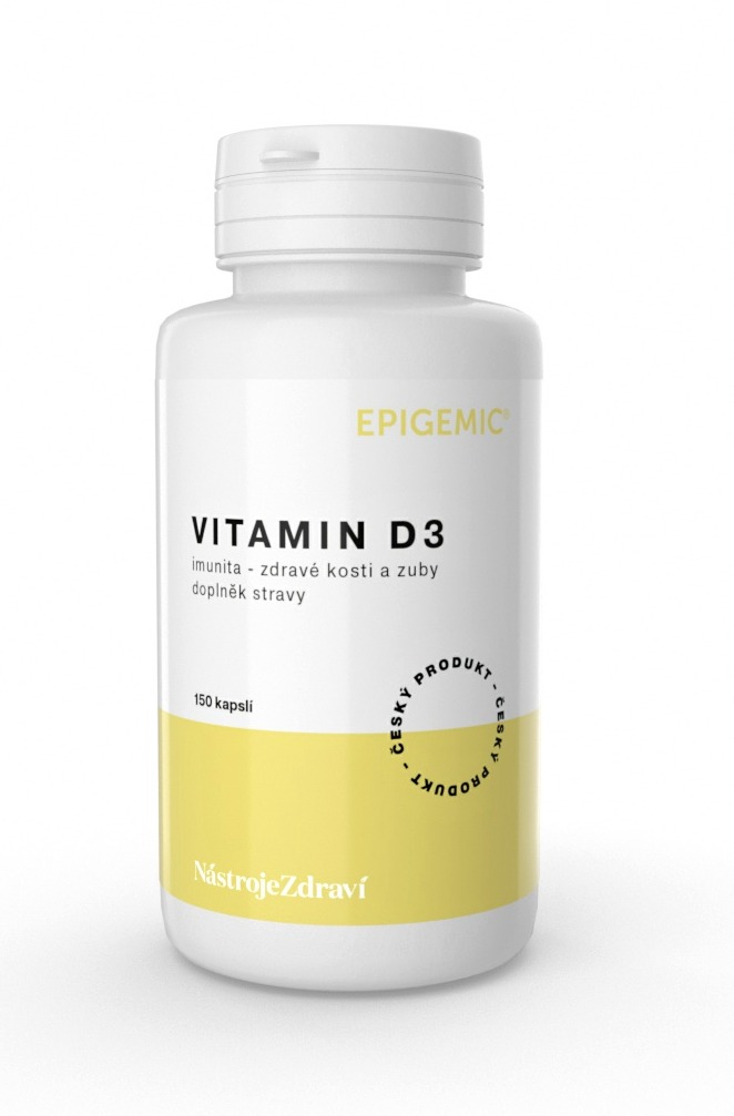 Epigemic Vitamin D3 150 kapslí