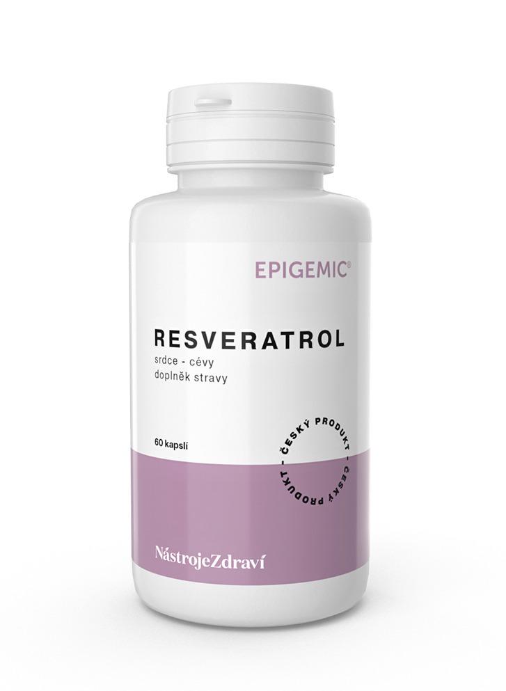 Epigemic Resveratrol 60 kapslí