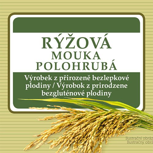 Adveni Rýžová mouka polohrubá Balení: 250 g