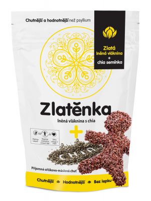 Maxivitalis Zlatěnka lněná vláknina s chia 300 g