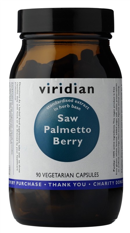 Viridian Saw Palmetto Berry 90 kapslí