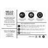 Hello Coco Aktivní uhlí na bělení zubů Sweet Mint (Activated Natural Charcoal) 30 g