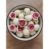 valentynske maliny v bile low carb cokolade 100g