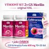2x GS Merilin original XXL 60+20 tbl.