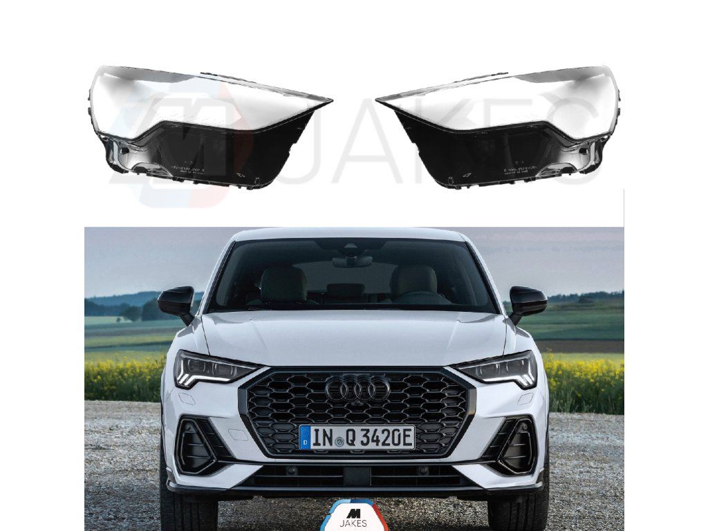 Headlight Lens Covers for Audi Q3 type F3 (2018- )