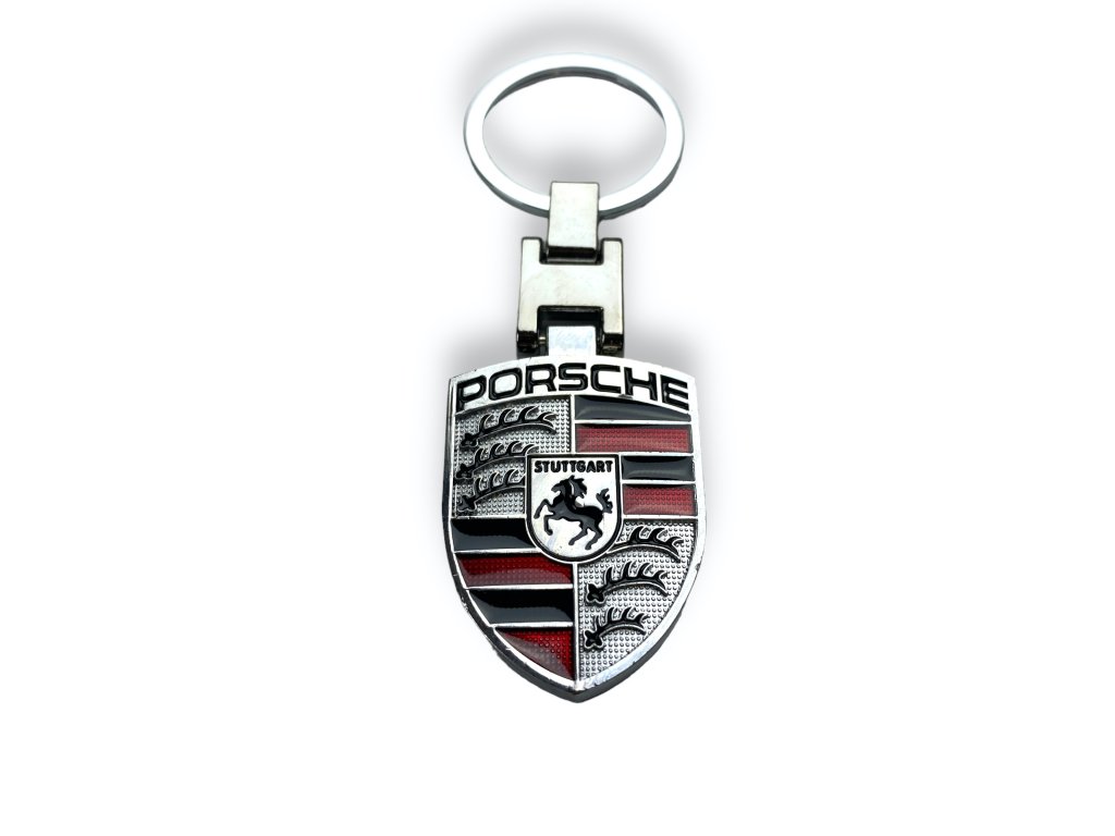 Porsche key ring silver - MJakes.com