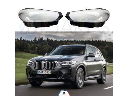 Headlight Covers for BMW X3 X4 G01 G02 facelift (2022-)