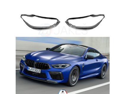 Headlight Covers for BMW 8 G14 G15 G16 M8 F91 (2018- )