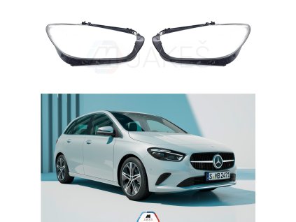 Headlight Covers for Mercedes-Benz B-class W247 (2019-)