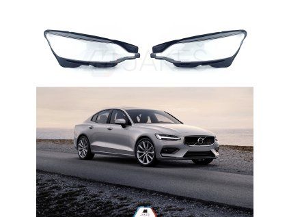 Headlight Lens Covers Volvo S60 V60 3rd gen (2019- )