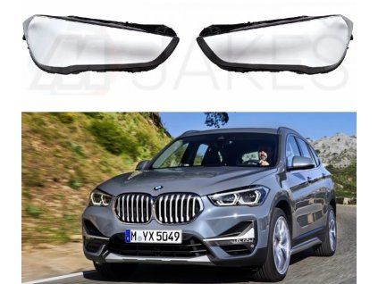 Headlight Lens Covers for BMW X1 F48 facelift (2020- )
