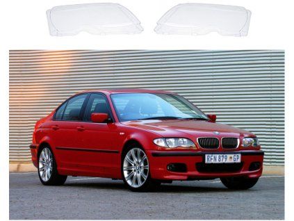 Headlight Lens Covers for BMW 3 E46 Facelift (2002-2006) Xenon