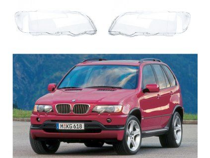 Headlight Lens Covers for BMW X5 E53 (2000-2003)