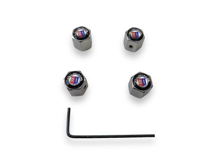 BMW Alpina valve caps with anti-theft protection
