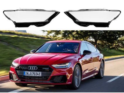 Headlight Lens Covers for Audi A7 S7 RS7 RS6 (2019-2025)