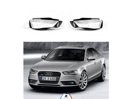 Headlight Lens Covers for Audi A4 B8 (2011-2016)