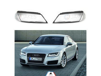Headlight Lens Covers for Audi A7 4G8 (2010-2014)