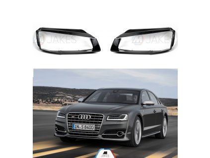 Headlight Lens Covers for Audi A8 D4 (2013-2017) Facelift