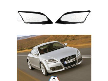 Headlight Lens Covers for Audi TT MK2 8J (2006-2014)