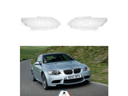 Headlight Lens Covers for BMW 3 E92/E93 Coupe/Cabrio (2006-2008)