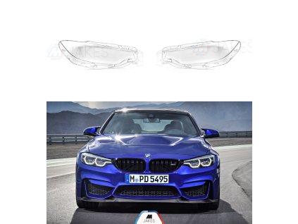 Headlight Covers for BMW 4 F32 / F33 / F36 / M4 (2017-2019) facelift