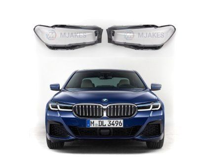 Headlight Lens Covers for BMW 5 G30/G31 (2020-2023) Facelift