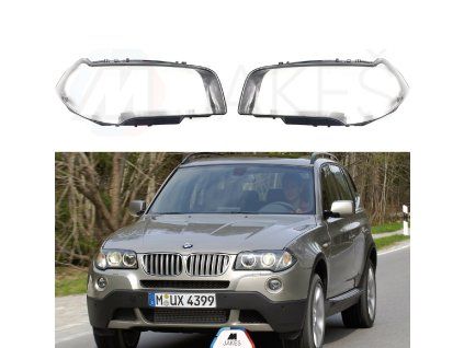 Headlight Lens Covers for BMW X3 E83 (2004-2009)