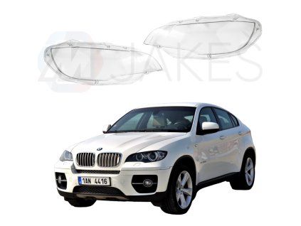 Headlight Lens Covers for BMW X6 E71 (2007-2013)
